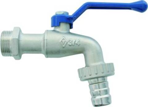 Tappekran /Kulekran Metall 3/4" 60L f. Bremserens 