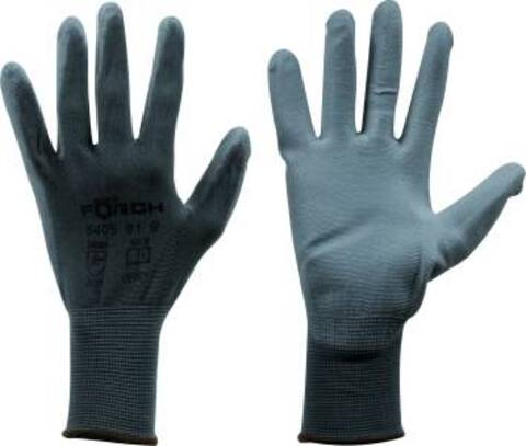 Nylon/Pu Strikkhanske 10 