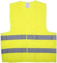 Sikkerhetsvest Fluor.Gul Str.Xl .