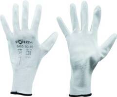 Nylon/Pu Strikk Hvit Str.  9