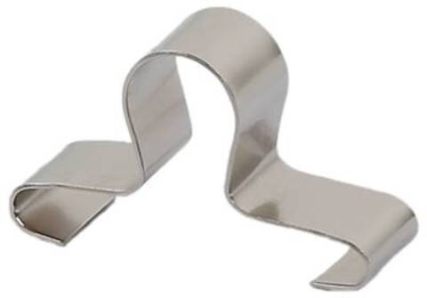 Klips For 1/4" Skinne . 
