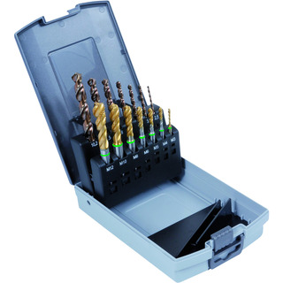 Gjengetappesett Inox  M3-12 (14) 