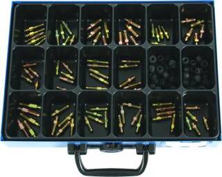 Brems- Luftenipler Sortiment (130) Assortert 18 str.  (130)