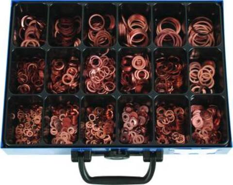 Kobberringer DIN 7603 A 6x10 - 32x38 