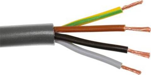 Kabel Pvc Grå  4X2,5 (25) 