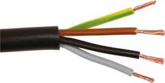 Kabel Pvc Sort 4X1 (50)