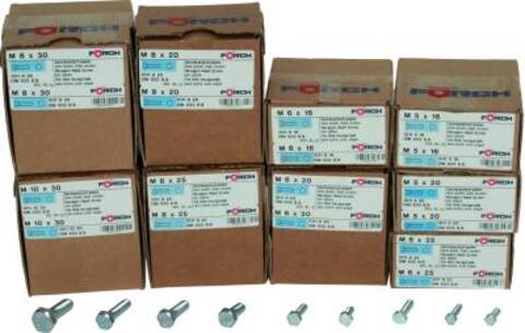 6kt Skrue Sortiment Din933 M5/M6/M8/M10 