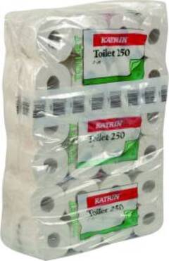 Toalettpapir 3Lags Hvitt .