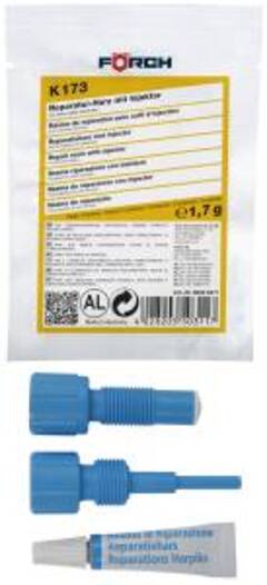 Reparasjon Harpiks 1,5 ml K173 Klebemiddel f. Rutereparasjon