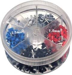 Endehylse Sortiment 4 - 16mm&#178;(100) .