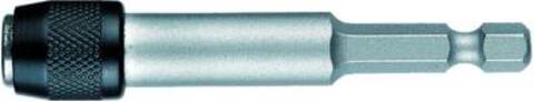 Bitsholder 1/4" Bits u/Magnet Snaplås L: 50mm 