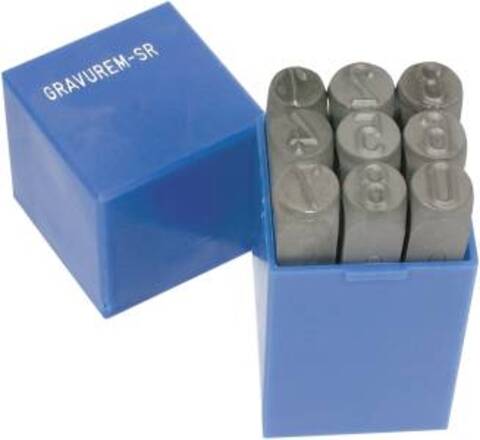 Nummersett 8Mm (9Deler) 