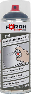 Tykklagslakk 4 in 1 Sort Matt L226 TRUCK Line  400 ml