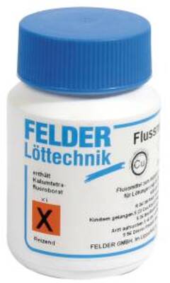 Flussmiddel f. Kobber/S&#248;lv (100gr) .