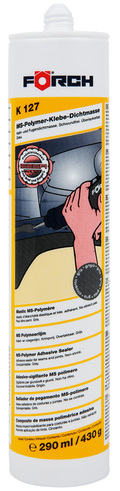 Klebe/Tettemasse Gr&#229; (290ml)  K127