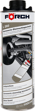 Karosseri- Steinslagsbesk. Sort  L260 1000 ml  Bodysch&#252;tz