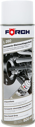 Karosseri- Steinslagsbesk. Sort  L260 500 ml Spray  Bodysch&#252;tz