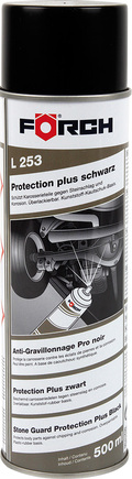Understellsbeskyttelse Plus Sort L253 500 ml Spray