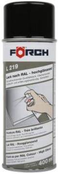 Lakk Trafikk Sort H&#248;yglans L219  R9017 400 ml