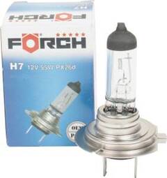 12V Lysp&#230;re H7 55W (12972) F&#246;rch ***** H7