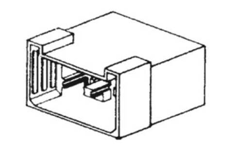 Koblingsstykke Hun 6,3mm 6-Pol  (10) ETB626 