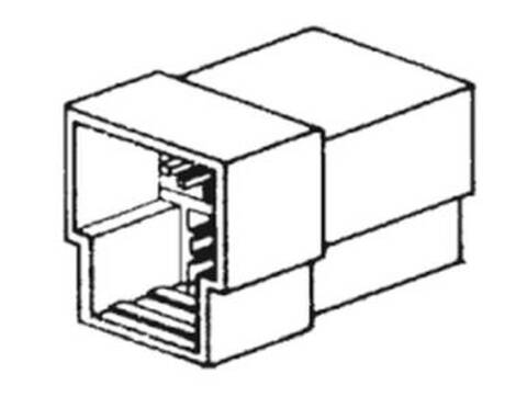 Koblingsstykke Hun 6,3mm 3-Pol  (10) ETB623 