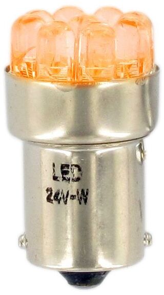 24V lysp&#230;re Gul Ba15S 5-LED