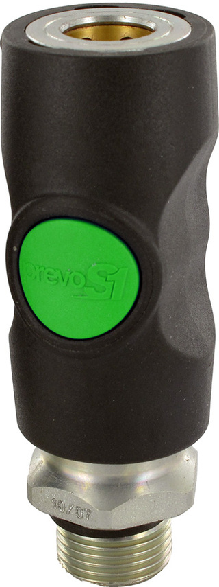 Kupling Prevost 1/2" Utv.gjenger EUR Sikkerhetskupling 7,4mm