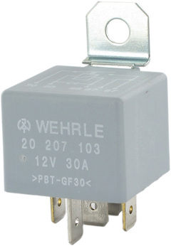Rele 12V/30A 2X87 m/Diode  B