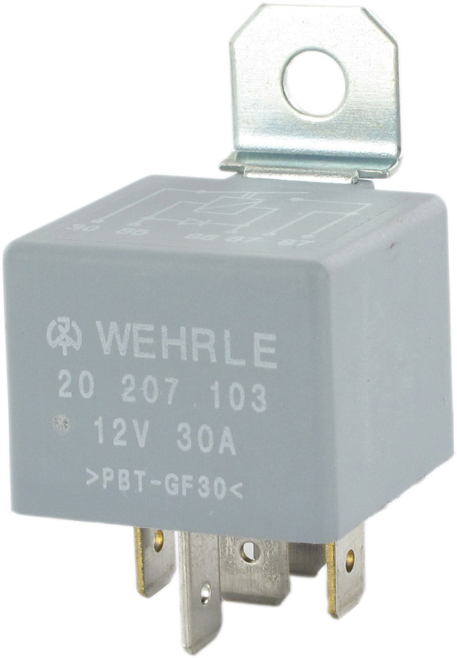 Rele 12V/30A 2X87 m/Diode  B 