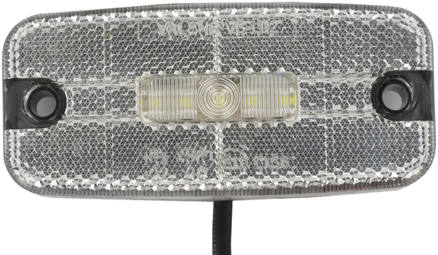 Lampe Markering hvit 12-24V LUCIDITY 
