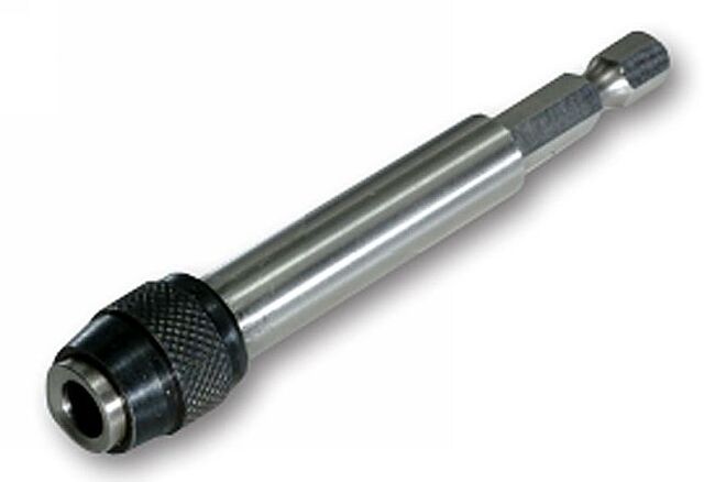 Holder f.1/4" Bits m/Chuck 