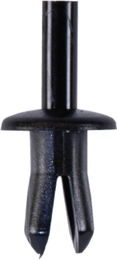 Karosseriklips Sorte (50) 7,6mm