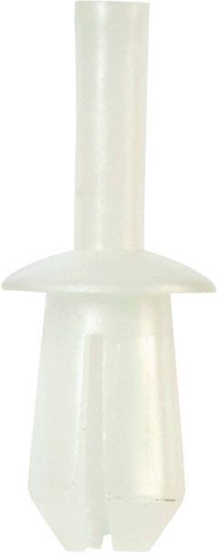 Karosseriklips hvit  (50) 9,9 x 6mm (3040 3018)