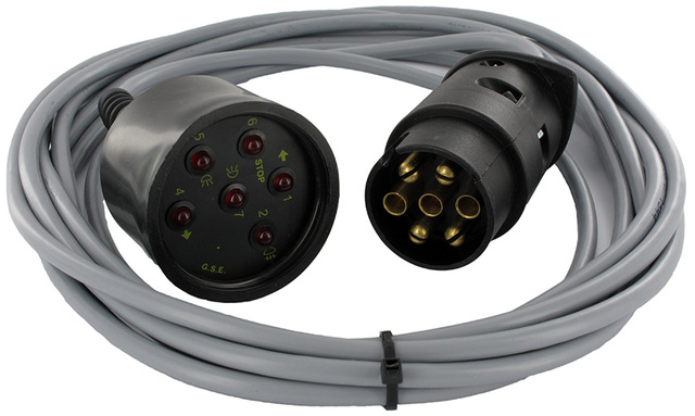 Kontakt Prøvestøpsel m/4M Kabel 