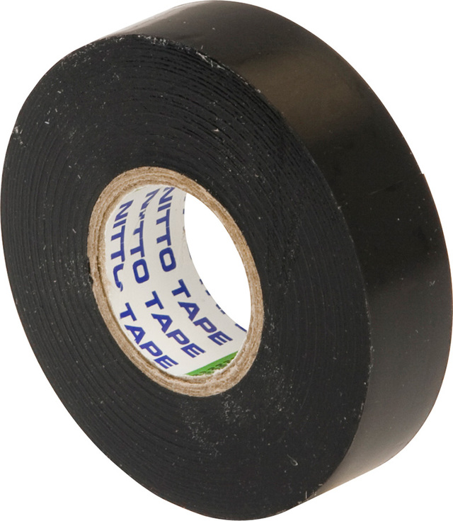 Tape PVC Sort Nitto 0,2 mm X 19 mm (20M) 
