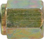 R&#248;rmutter (Kort Hun) (50) 10 x 1mm