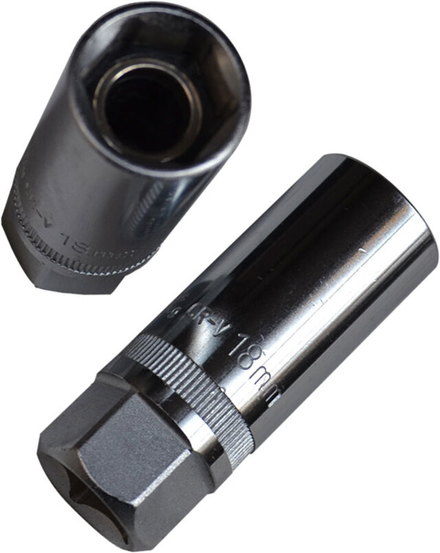Pluggpipe m/Magnet 1/2" 4-kt 18mm . 