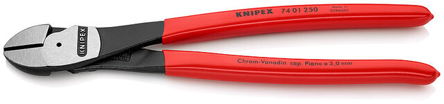 Tang  Kraft Avbitertang 200mm Knipex 
