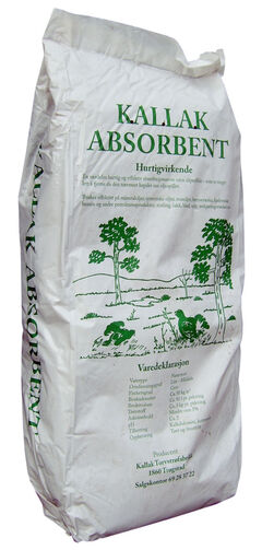 Oljeabsorberer 80L Sekk Torv