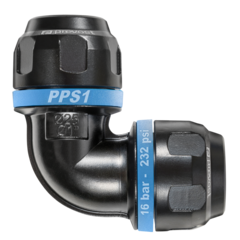 PPS Skj&#248;t 90&#176; for luftr&#248;r 32mm