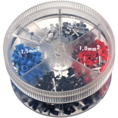 Endehylse Sortiment 0,5- 2,5mm&#178; (400) .